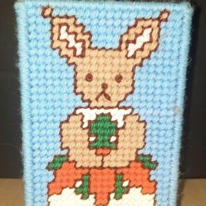 Handcrafted bunny bank